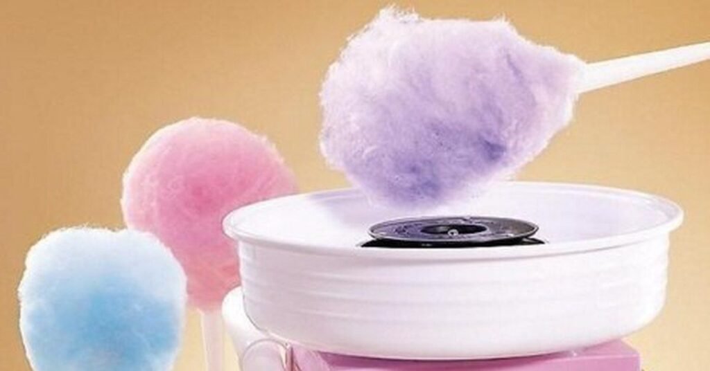 cotton candy and candy floss