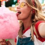 cotton candy and candy floss