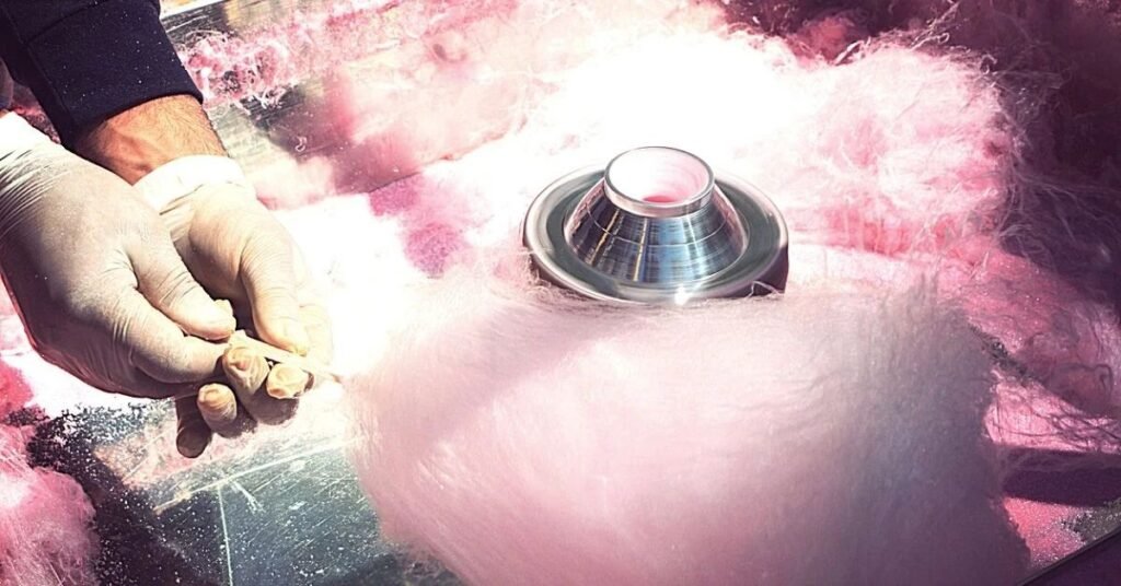 cotton candy and candy floss
